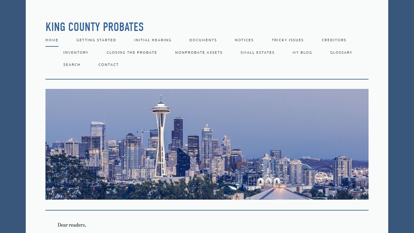 King County Probates